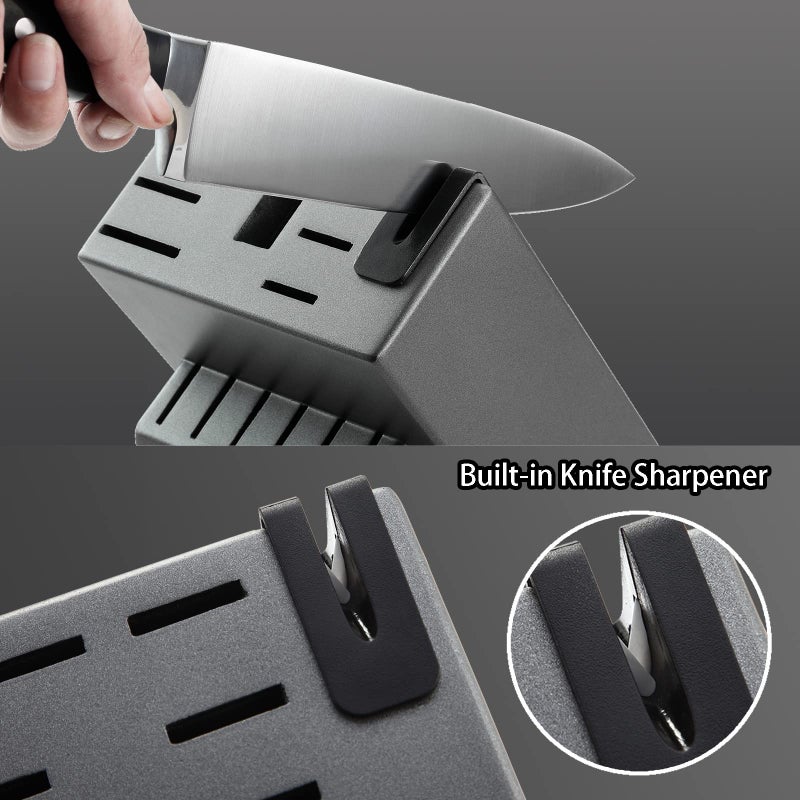 McCookÂ® Knife Sets,German Stainless Steel Kitchen Knife Block Set with Built-in Sharpener - Image 3